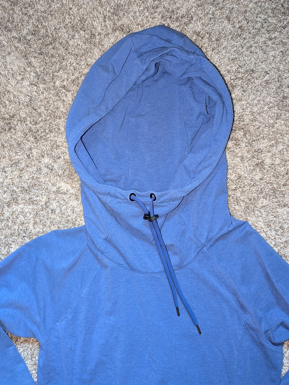 Athleta Sentry Periwinkle Blue Pullover Hoodie - Picture 2 of 8